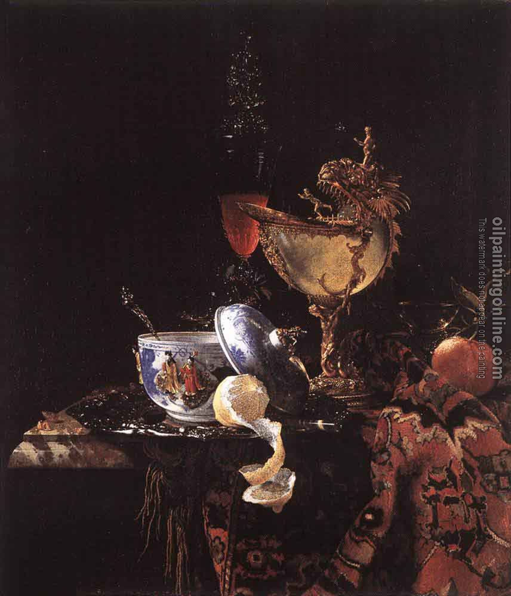 Willem Kalf - Still Life With A Nautilus Cup